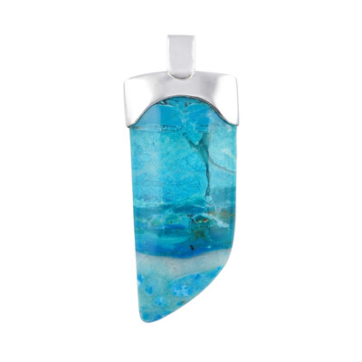 Ciondolo in argento con Opale di Atacama (Bali Barong)