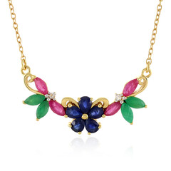 Collana in argento con Smeraldo Socoto