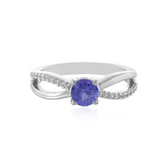 Anello in argento con Tanzanite