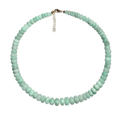 Collana in argento con Amazzonite