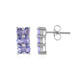 Orecchini in argento con Tanzanite