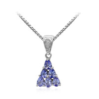 Collana in argento con Tanzanite