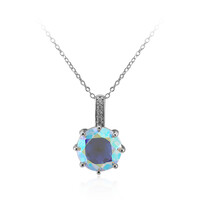 Collana in argento con Quarzo Moonlight