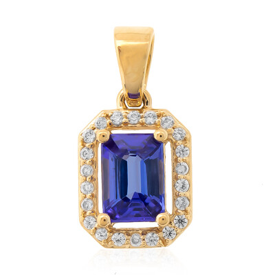Ciondolo in oro con Tanzanite AAA (Adela Gold)