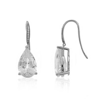 Orecchini in platino con Zircone Preah Vihear (de Melo)