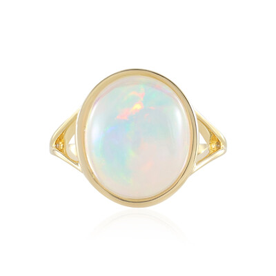 Anello in argento con Opale di Welo
