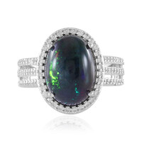 Anello in argento con Opale Mezezo