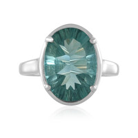 Anello in argento con Fluorite Verde