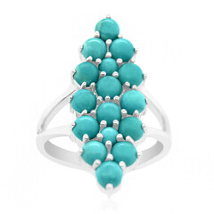 Anello in argento con Turchese Campitos (Anne Bever)