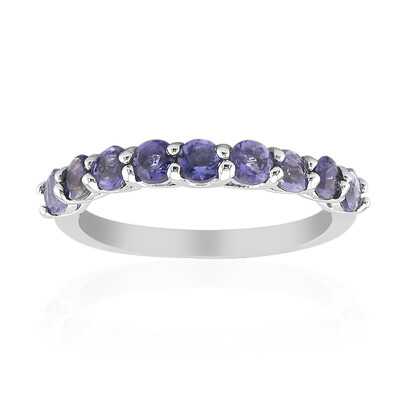 Anello in argento con Iolite