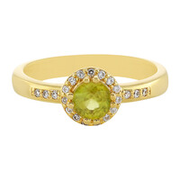 Anello in argento con Sfene