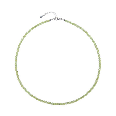 Collana in argento con Peridoto