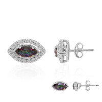 Orecchini in argento con Quarzo Mistico