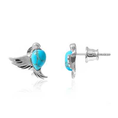Orecchini in argento con Turchese (dagen)