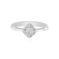Anello in argento con Diamante I2 (H)