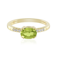 Anello in argento con Peridoto