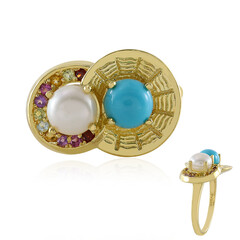 Anello in argento con Turchese Sleeping Beauty