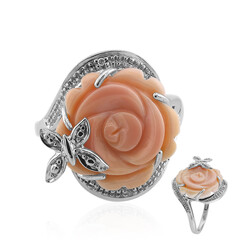 Anello in argento con Madreperla