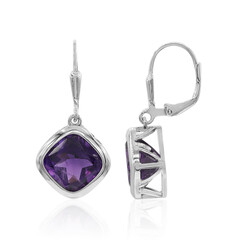 Orecchini in argento con Ametista Zambiana