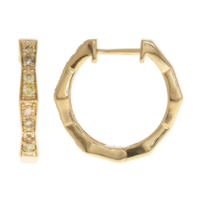 Orecchini in oro con Diamante Fancy SI2 (CIRARI)