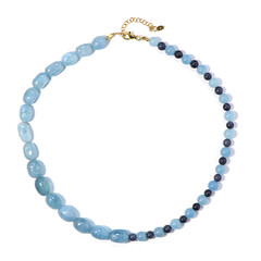Collana in argento con Acquamarina
