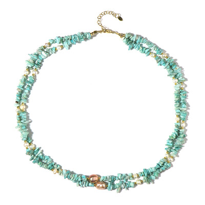 Collana in argento con Amazzonite