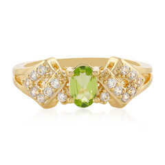 Anello in argento con Peridoto
