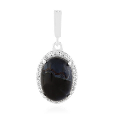 Ciondolo in argento con Pietersite
