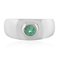 Anello in argento con Smeraldo Etiope