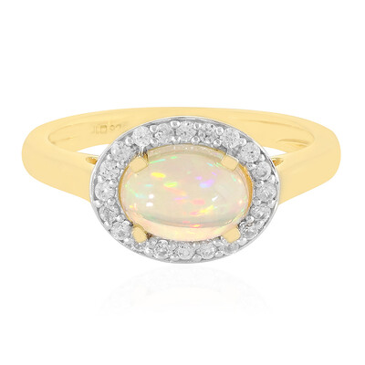 Anello in argento con Opale di Welo