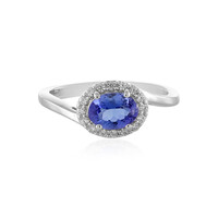 Anello in argento con Tanzanite