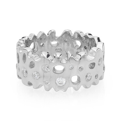 Anello in argento con Zircone