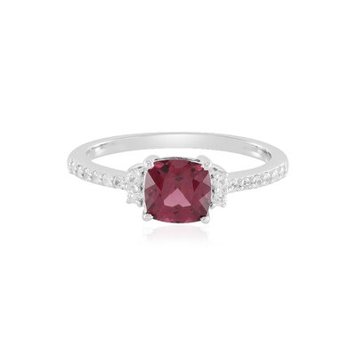 Anello in argento con Granato Malawi