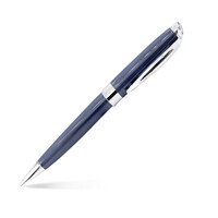 Penna in ottone con Topazio Bianco