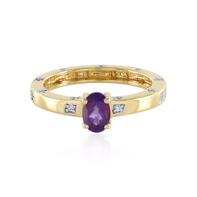Anello in argento con Ametista