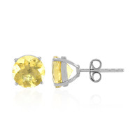 Orecchini in argento con Fluorite Gialla