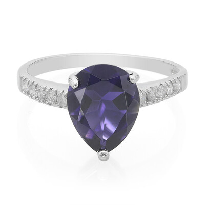 Anello in argento con Iolite Ceylon