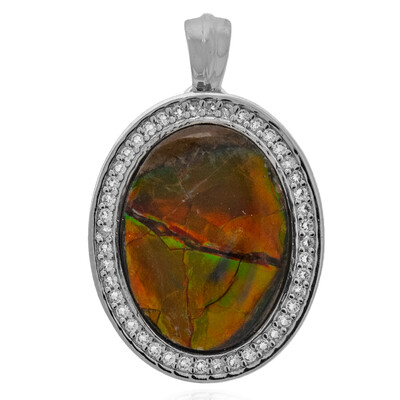 Ciondolo in argento con Ammolite