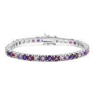 Bracciale in argento con Ametista Boliviana