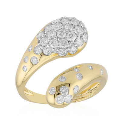 Anello in oro con Diamante SI1 (G) (Annette)