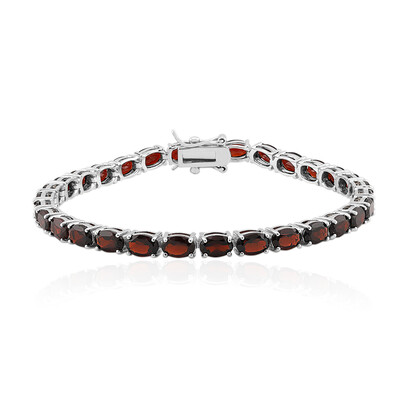 Bracciale in argento con Granato