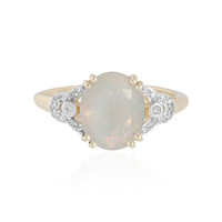 Anello in oro con Opale di Welo AAA