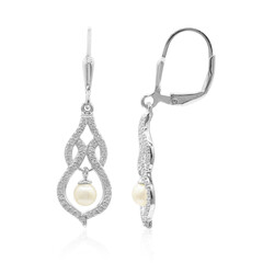Orecchini in argento con Perla di Acqua Dolce