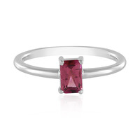 Anello in argento con Tormalina Rosa Nigeriana