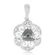 Ciondolo in argento con Ematite Nera