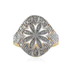 Anello in argento con Diamante I3 (I)