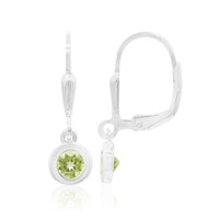 Orecchini in argento con Peridoto