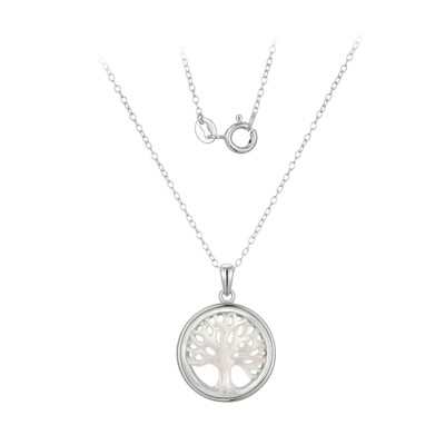 Collana in argento con Madreperla