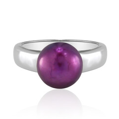 Anello in argento con Perla di Acqua Dolce