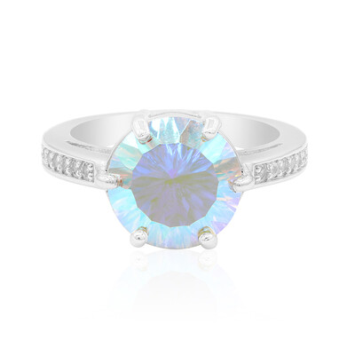 Anello in argento con Quarzo Moonlight
